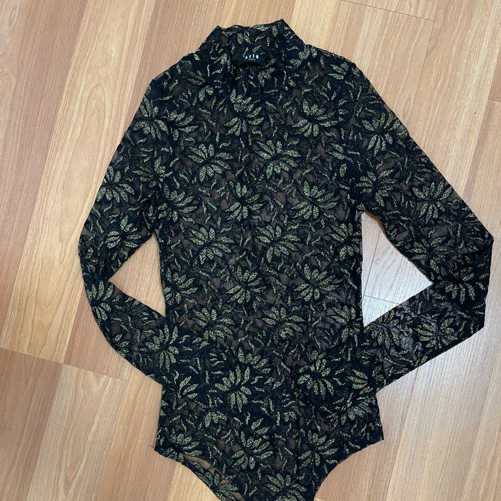 Aria high neck bodysuit